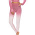 the keeper graduated colour legging & long sleeve top SET Blush